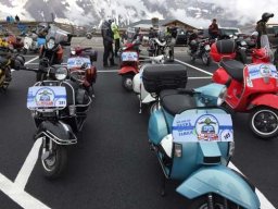 Juni 2018 Vespa Alp Days in Österreich
